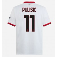 Maglie da calcio AC Milan Christian Pulisic #11 Seconda Maglia 2024-25 Manica Corta